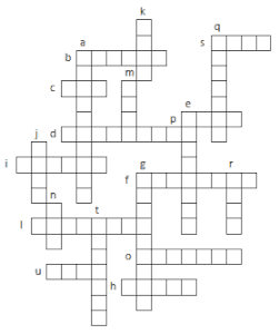 Cruzadinha Matemática para imprimir