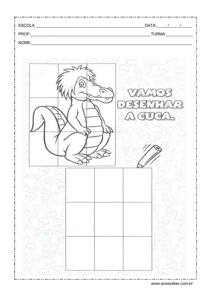 Quebra cuca worksheet