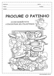 Encontre o patinho