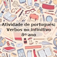 Atividade De Portugu S Verbos No Infinitivo Ano Acessaber