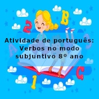 Atividade De Portugu S Verbos No Modo Subjuntivo Ano Acessaber