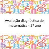 Atividades diagnósticas Matemática 5º ano - Loja da Coruja Pedagógica