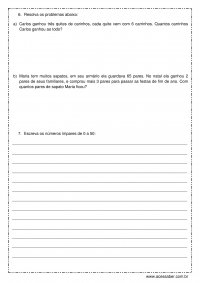 Avaliação Diagnóstica para o 5º Ano de Matemática