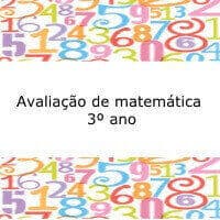 Avaliação de Matemática para o 3º ano / 3º Bimestre