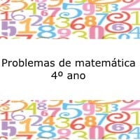 Problemas de matemática - 4º ano