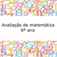 Avaliação de matemática – 6º ano Avaliação de matemática - 6º ano