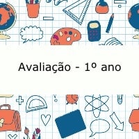 Avaliacao - 1º ano