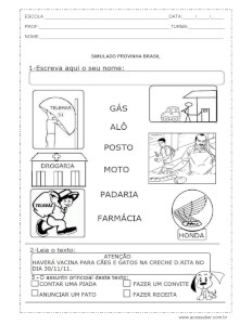 Simulado 01 (SAEB) Matemática - 2º Ano, PDF