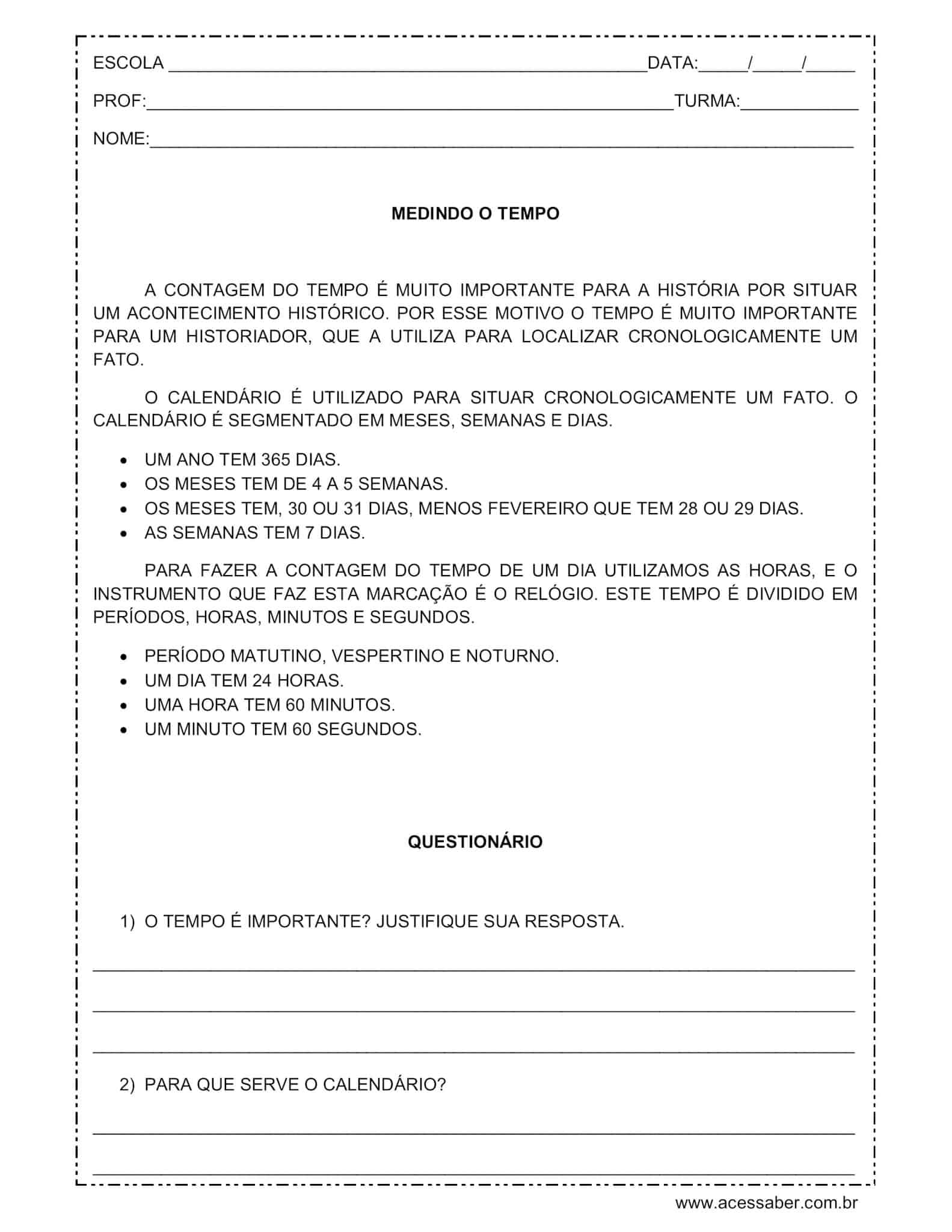 atividade de historia_medindo o tempo_2 ano_01 - Acessaber