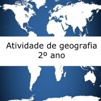 Atividade de geografia - 2º ano