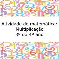 Matematica 3 Ano Fundamental Multiplicação - Clickandgo