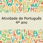 Atividade de português – 4º ano