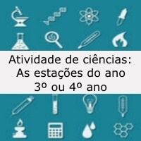 Atividade de ciências: As estações do ano - 3º ou 4º ano