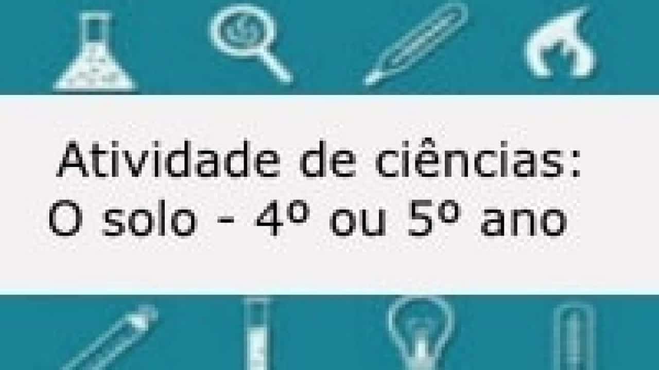 20 Atividades de Ciências para 3º ano - Educador