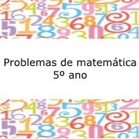 Problemas de matemática - 5º ano