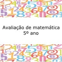 Avaliação Matemática - 5º Ano - Acessaber