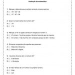 Avaliação de matemática: MDC e MMC – 5º ou 6º ano