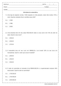 porcentagem 5 ano - Perseguição em labirinto