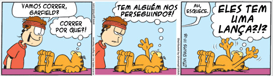 Interpreta O De Texto Tira Do Garfield Ano Acessaber