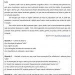 Interpretação de texto: Café – 2º ano do ensino médio