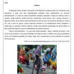 Interpretação de texto: Cultura – Maracatu Rural – 8º ano