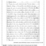 Interpretação de texto: Querido diário – 7º ano