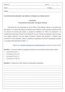 Exercícios ortografia