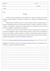 Atividade de português: Concordância verbal: 1º ano do ensino médio Atividade de português: Concordância verbal: 1º ano do ensino médio