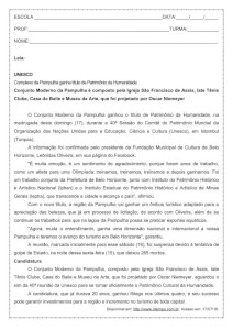 Atividade de português: Modo Indicativo – 8º ano Atividade de língua portuguesa: Modo Indicativo - 8º ano