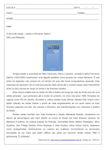 Atividade de língua portuguesa: Oração sem sujeito - 9º ano
