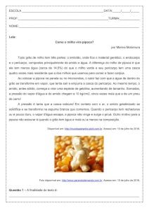 Atividade de português: Predicativo do sujeito – 2º ano do ensino médio Atividade de língua portuguesa: Predicativo do sujeito - 2º ano do ensino médio