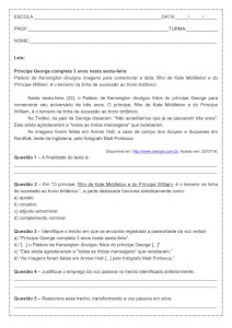 Atividade de língua portuguesa: Voz ativa e passiva - 9º ano