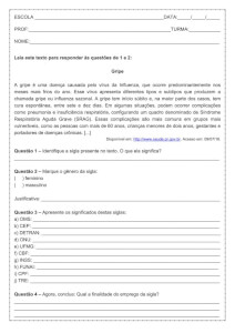 Atividade de Português: Sobre as siglas – 9º ano Atividade de Português: Sobre as siglas - 9º ano