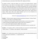 Atividade de português: Adjunto adverbial – 9º ano