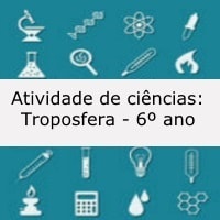 Atividade de ciências: Troposfera - 6º ano