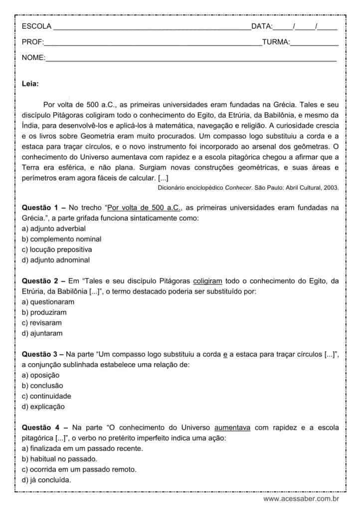 Interpretação de texto: Discurso do Secretário Geral da ONU - 9º ano -  Acessaber