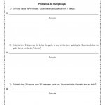 Atividades De Multiplicação E Divisão 3 Ano - Clickandgo