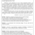 Atividade de português: Conjunção conclusiva – 9º ano