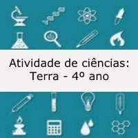 Atividade de ciências: Terra - 4º ano