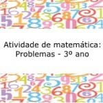 Atividade de Matemática: Problemas – 3º ano