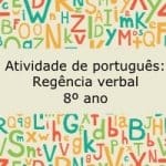 Atividade de português: Regência verbal – 8º ano