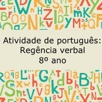 Atividade de português: Regência verbal – 8º ano Atividade de português: Regência verbal - 8º ano
