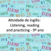 ATIVIDADES DIVERSAS CLÁUDIA: INGLÊS 1 ATIVIDADES DE INGLÊS TRADUÇÃO