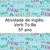 Atividades de Inglês para o 5º ano - Ensino Fundamental