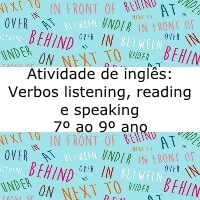 Atividade de inglês: Another day In paradise - 8º ou 9º - Acessaber