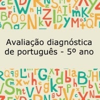 Avaliação Diagnóstica de português - 5º ano