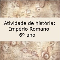 história: Império Romano - 6º ano