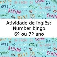 Bingo e Baralho Inglês