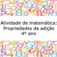 Atividades de Matemática – Cálculo, recorte e colagem das adições –