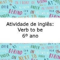 Atividade de inglês: Present Continuous Tense - 7º ano - Acessaber